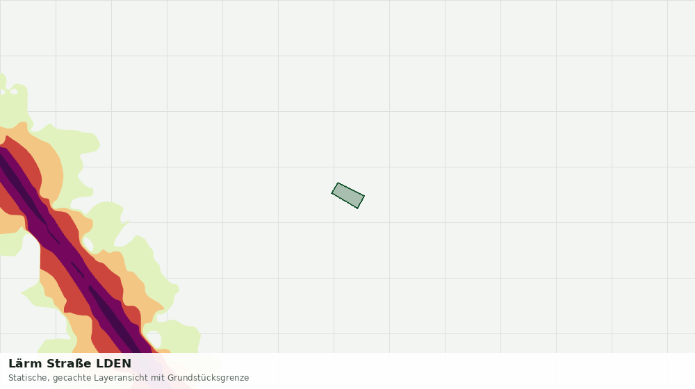 Statische Kartenansicht: Lärm Straße LDEN
