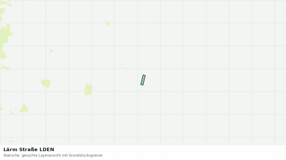 Statische Kartenansicht: Lärm Straße LDEN