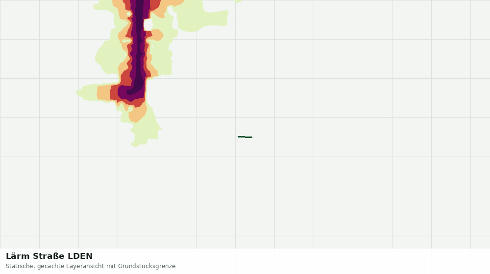 Statische Kartenansicht: Lärm Straße LDEN