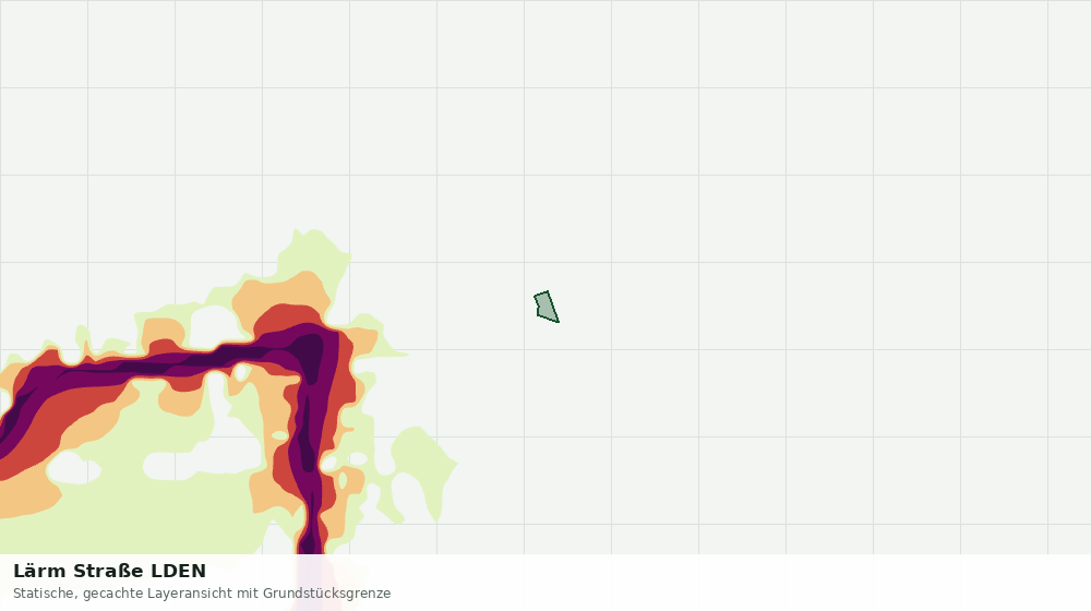 Statische Kartenansicht: Lärm Straße LDEN