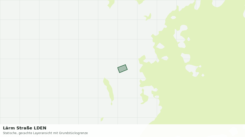 Statische Kartenansicht: Lärm Straße LDEN