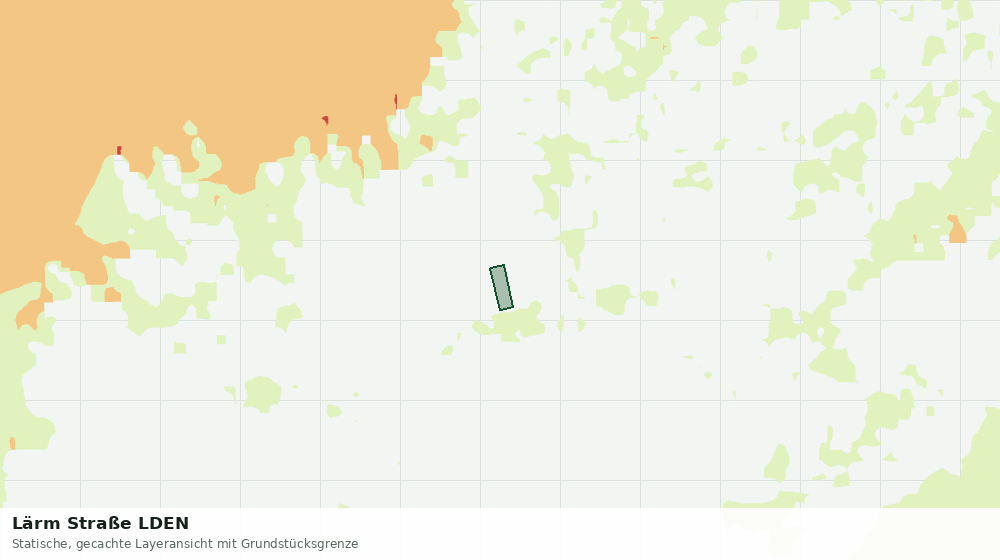Statische Kartenansicht: Lärm Straße LDEN
