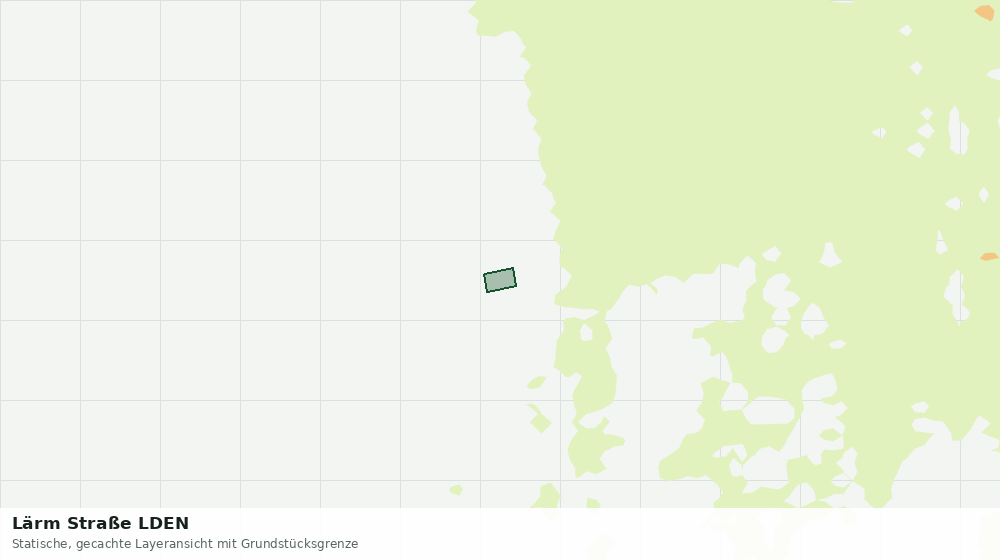 Statische Kartenansicht: Lärm Straße LDEN
