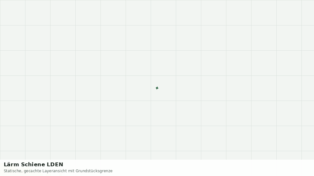 Statische Kartenansicht: Lärm Schiene LDEN