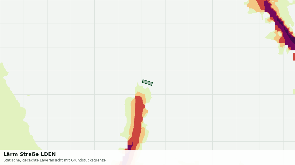 Statische Kartenansicht: Lärm Straße LDEN