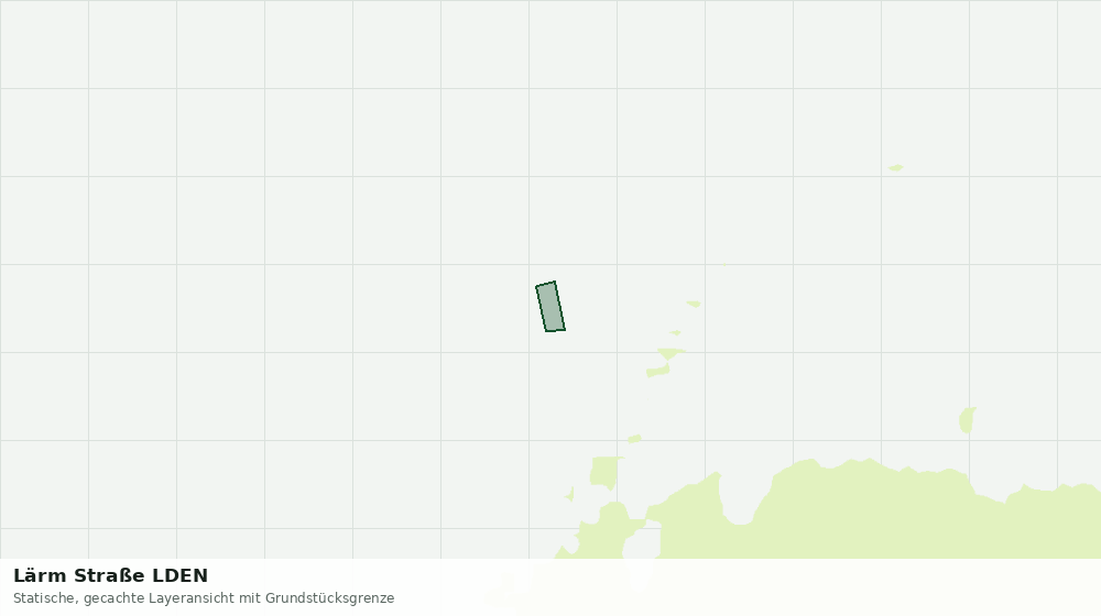 Statische Kartenansicht: Lärm Straße LDEN