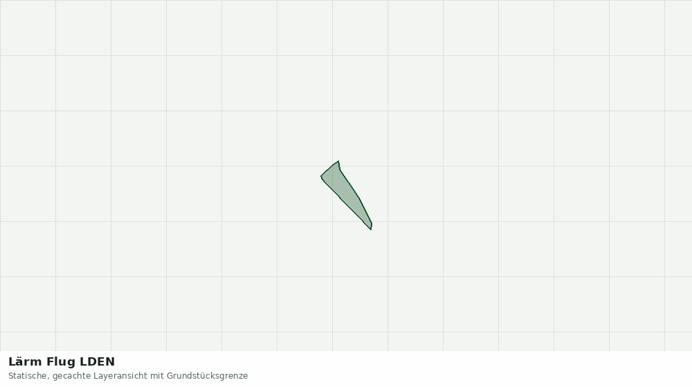 Statische Kartenansicht: Lärm Flug LDEN