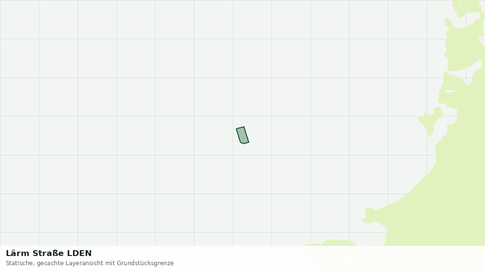 Statische Kartenansicht: Lärm Straße LDEN