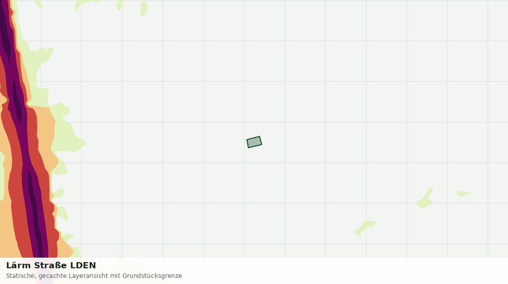 Statische Kartenansicht: Lärm Straße LDEN