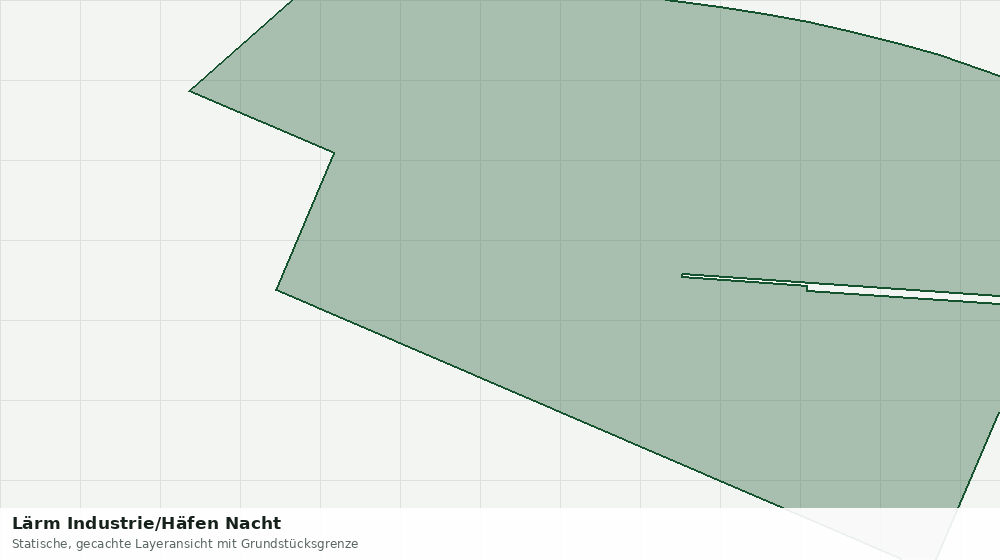 Statische Kartenansicht: Lärm Industrie/Häfen Nacht
