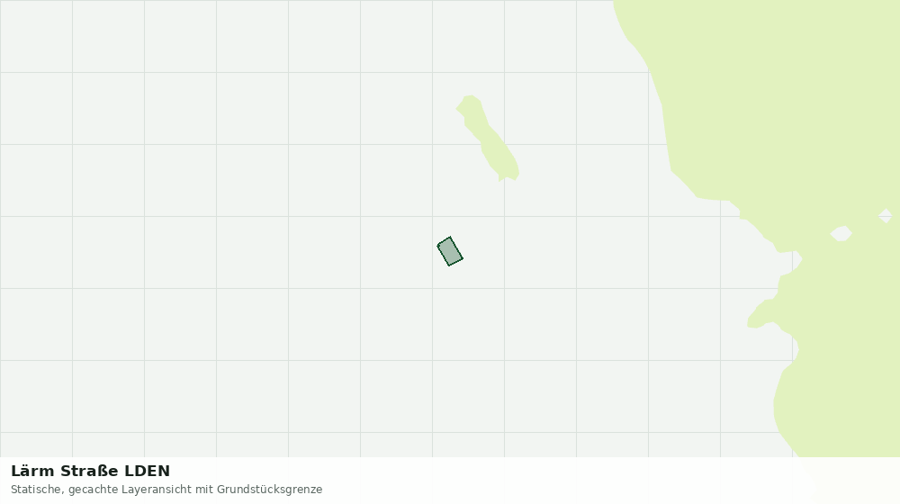Statische Kartenansicht: Lärm Straße LDEN