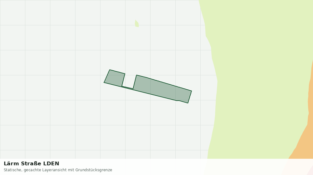Statische Kartenansicht: Lärm Straße LDEN