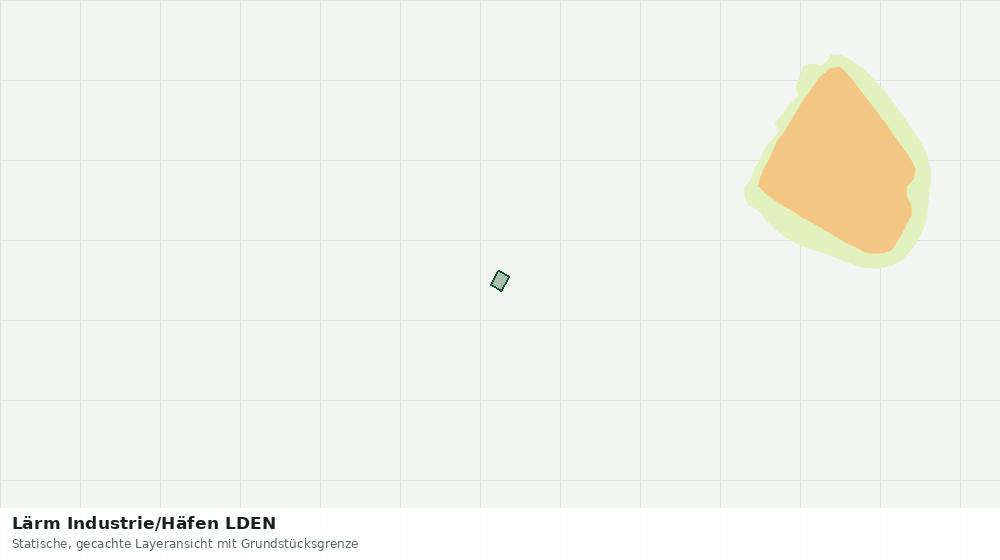 Statische Kartenansicht: Lärm Industrie/Häfen LDEN