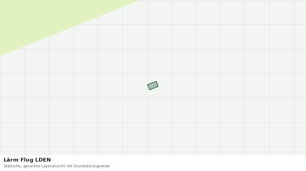 Statische Kartenansicht: Lärm Flug LDEN