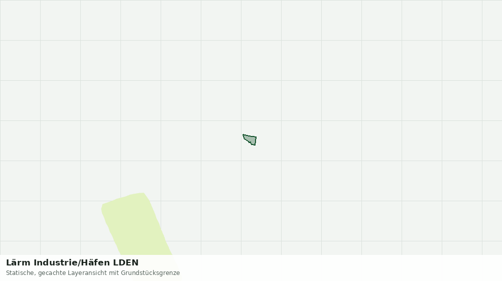 Statische Kartenansicht: Lärm Industrie/Häfen LDEN