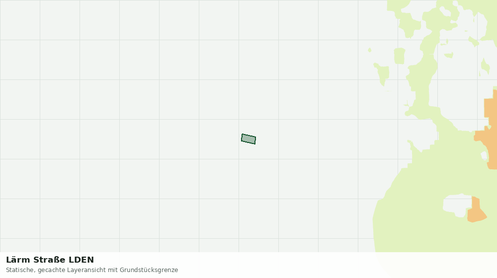 Statische Kartenansicht: Lärm Straße LDEN