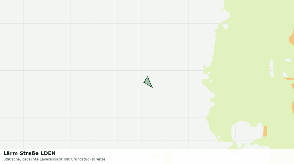 Statische Kartenansicht: Lärm Straße LDEN