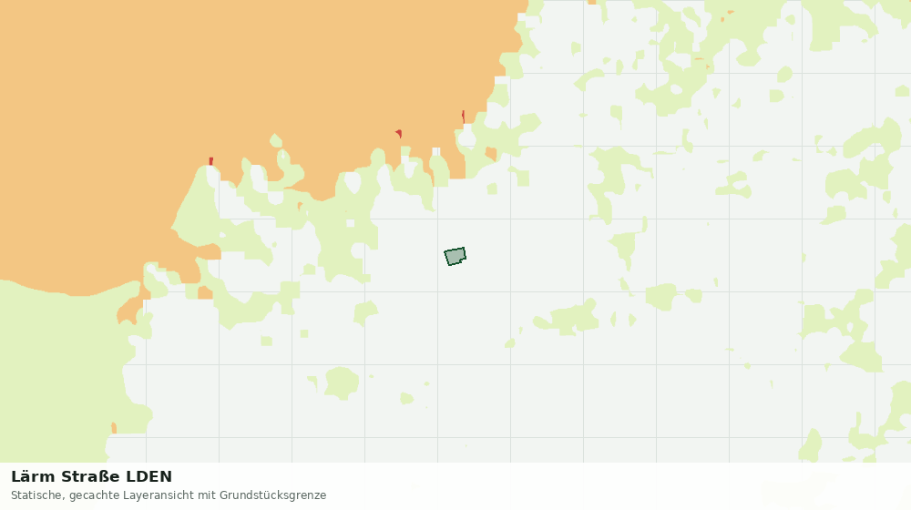 Statische Kartenansicht: Lärm Straße LDEN