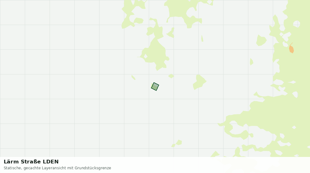 Statische Kartenansicht: Lärm Straße LDEN