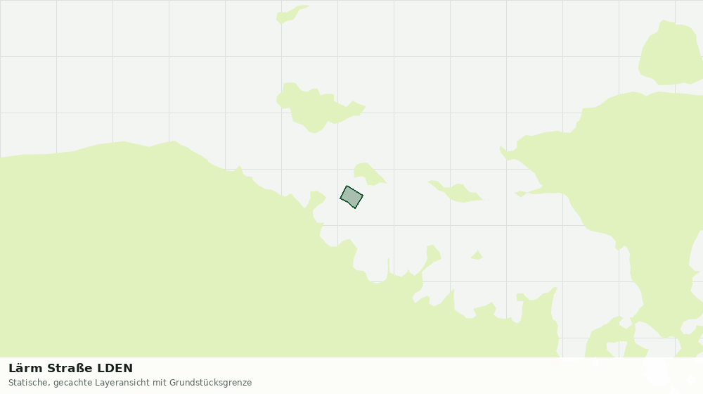 Statische Kartenansicht: Lärm Straße LDEN