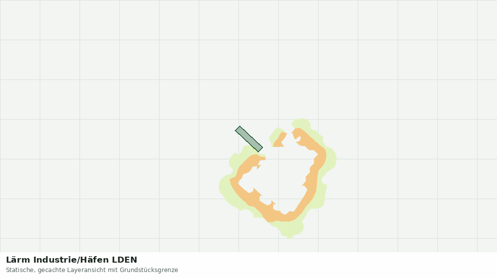 Statische Kartenansicht: Lärm Industrie/Häfen LDEN