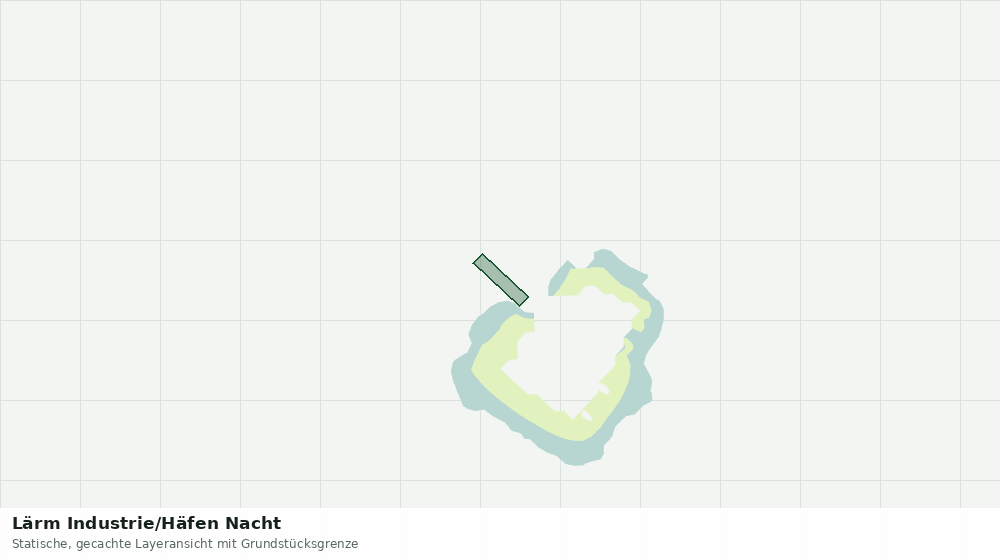 Statische Kartenansicht: Lärm Industrie/Häfen Nacht