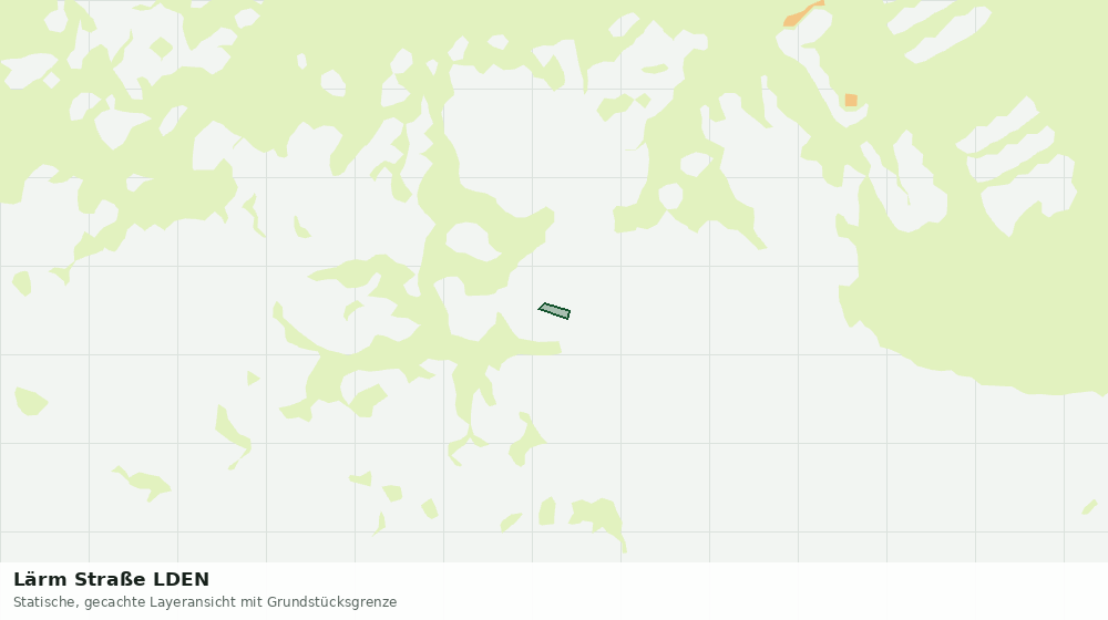 Statische Kartenansicht: Lärm Straße LDEN