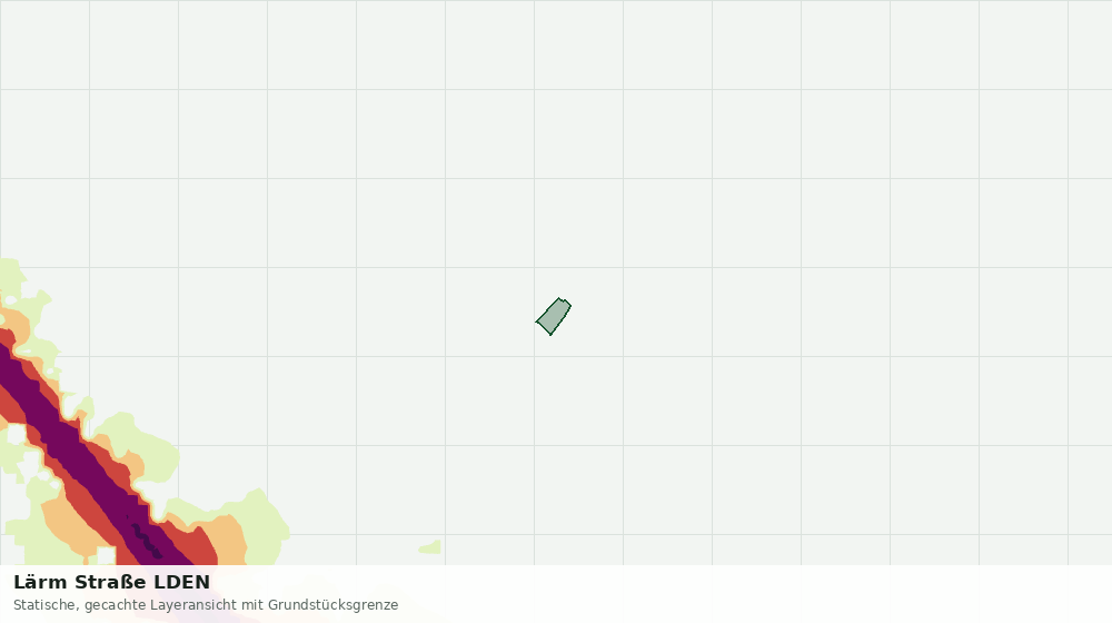 Statische Kartenansicht: Lärm Straße LDEN