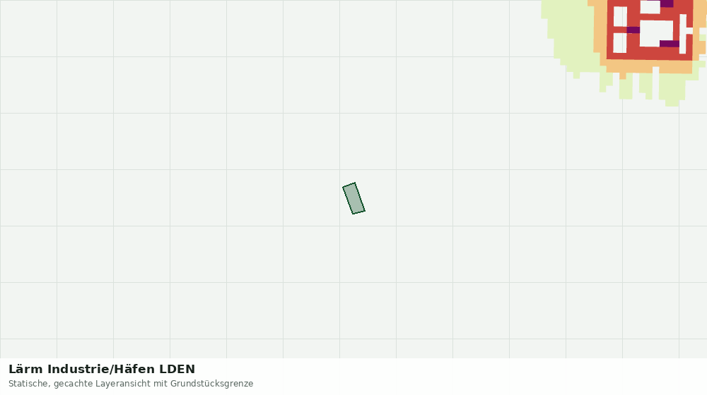 Statische Kartenansicht: Lärm Industrie/Häfen LDEN