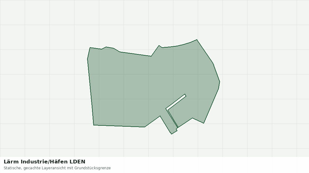 Statische Kartenansicht: Lärm Industrie/Häfen LDEN