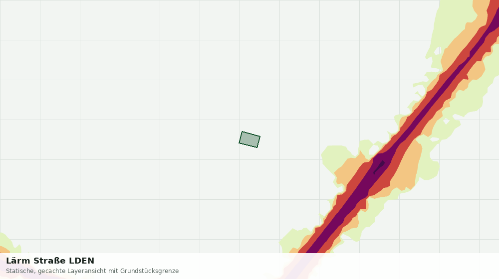 Statische Kartenansicht: Lärm Straße LDEN