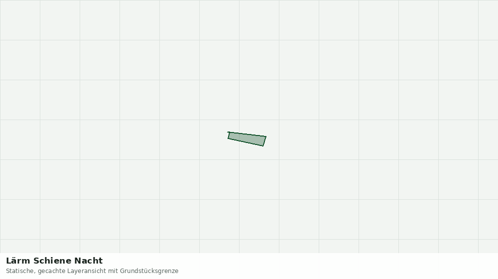 Statische Kartenansicht: Lärm Schiene Nacht