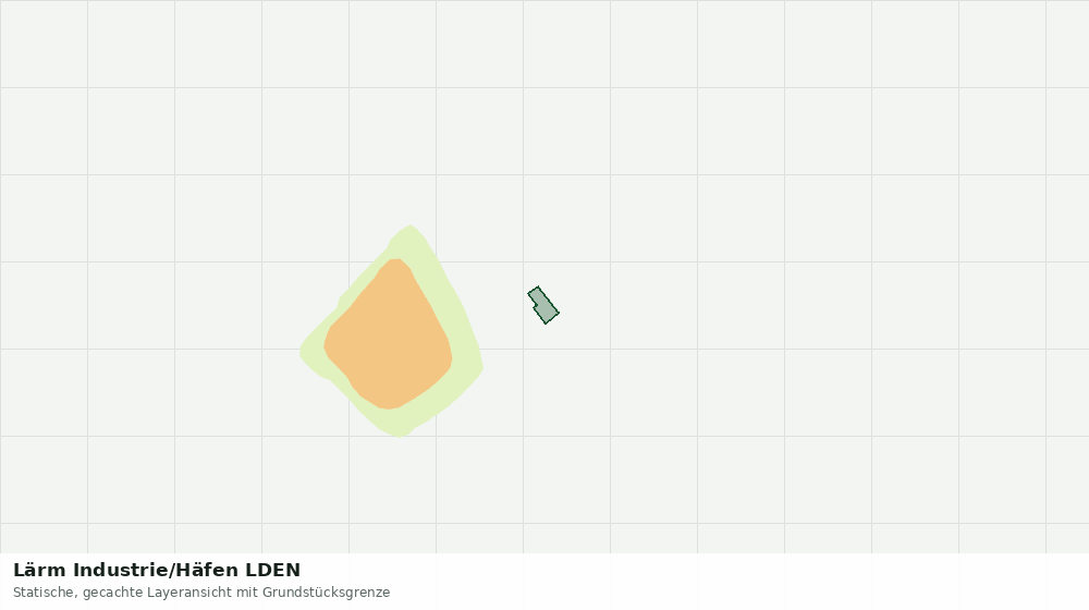Statische Kartenansicht: Lärm Industrie/Häfen LDEN
