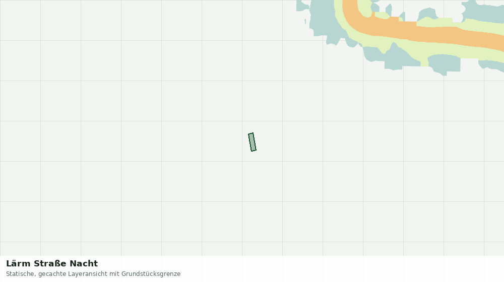 Statische Kartenansicht: Lärm Straße Nacht