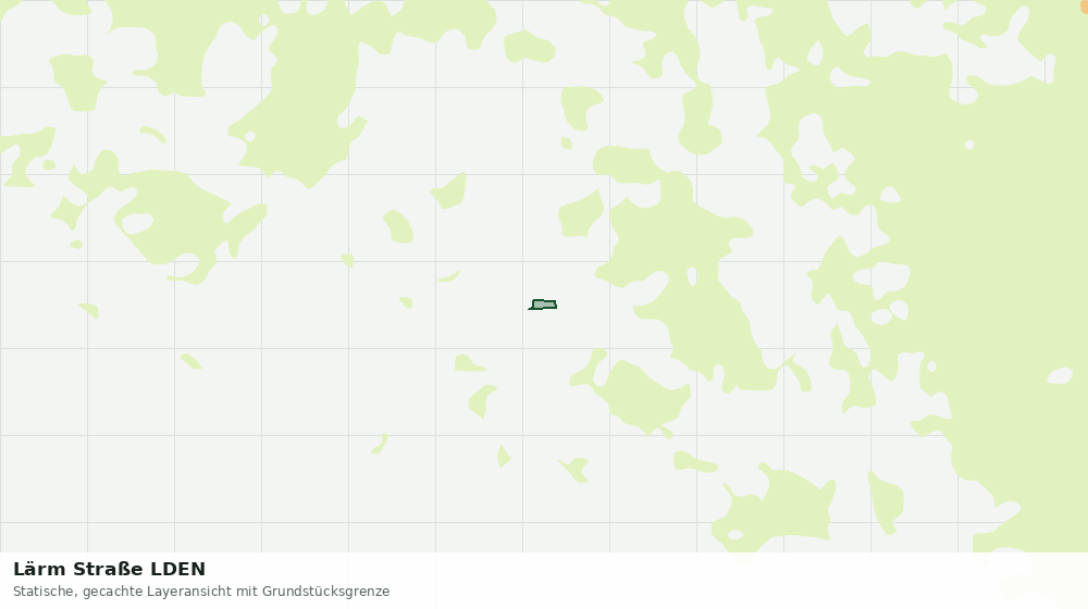 Statische Kartenansicht: Lärm Straße LDEN