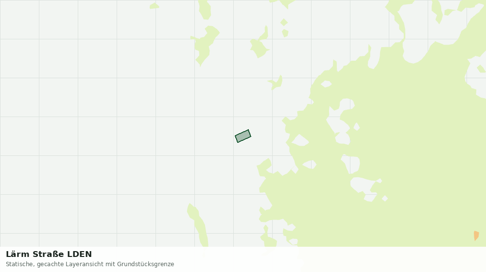 Statische Kartenansicht: Lärm Straße LDEN