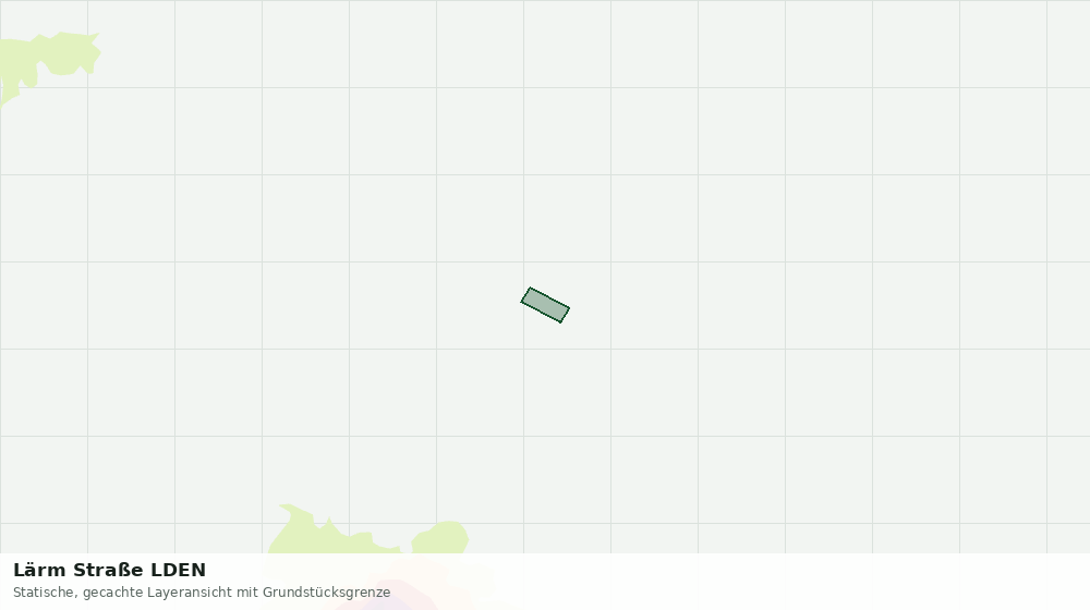 Statische Kartenansicht: Lärm Straße LDEN