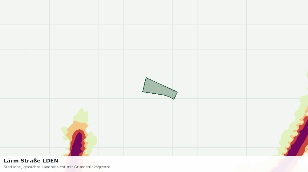 Statische Kartenansicht: Lärm Straße LDEN