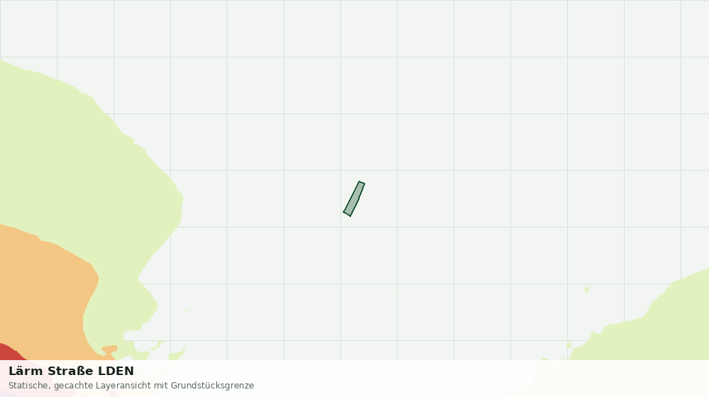 Statische Kartenansicht: Lärm Straße LDEN