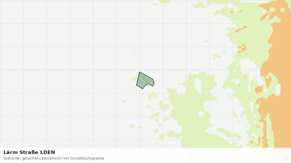 Statische Kartenansicht: Lärm Straße LDEN