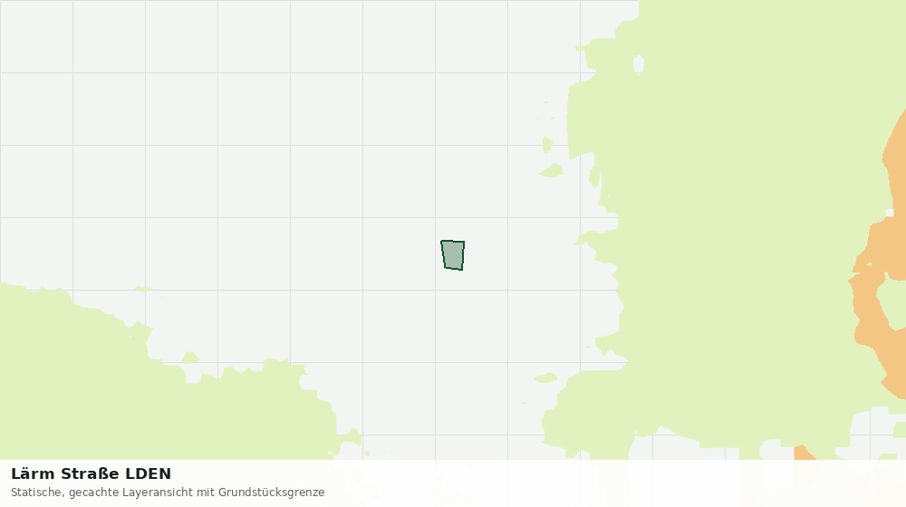 Statische Kartenansicht: Lärm Straße LDEN