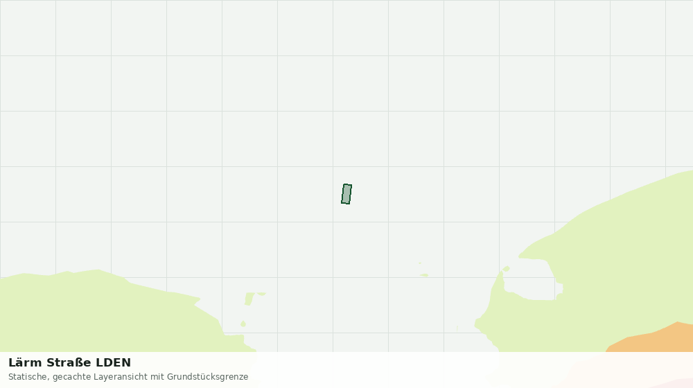 Statische Kartenansicht: Lärm Straße LDEN