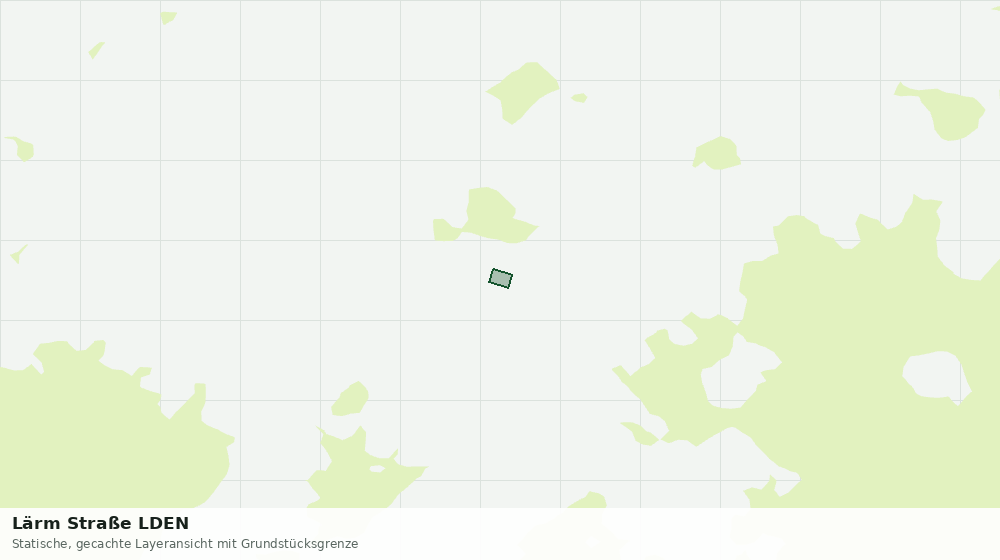 Statische Kartenansicht: Lärm Straße LDEN