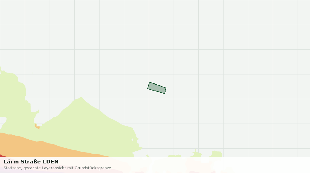 Statische Kartenansicht: Lärm Straße LDEN