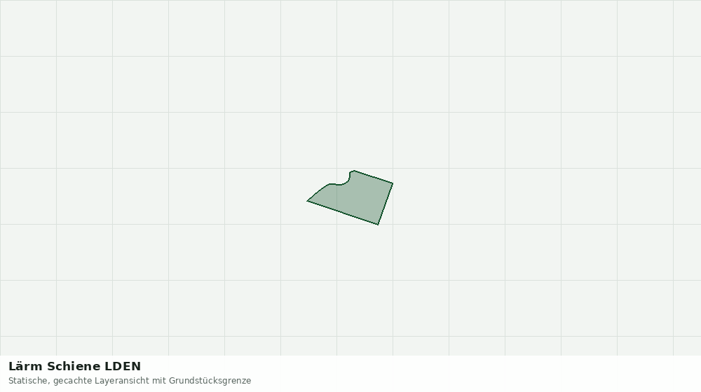 Statische Kartenansicht: Lärm Schiene LDEN
