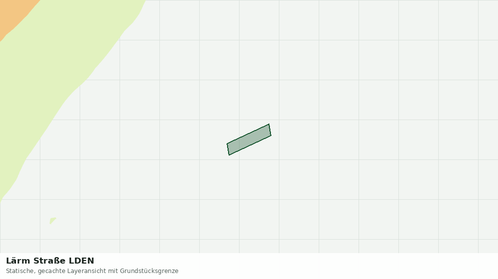 Statische Kartenansicht: Lärm Straße LDEN
