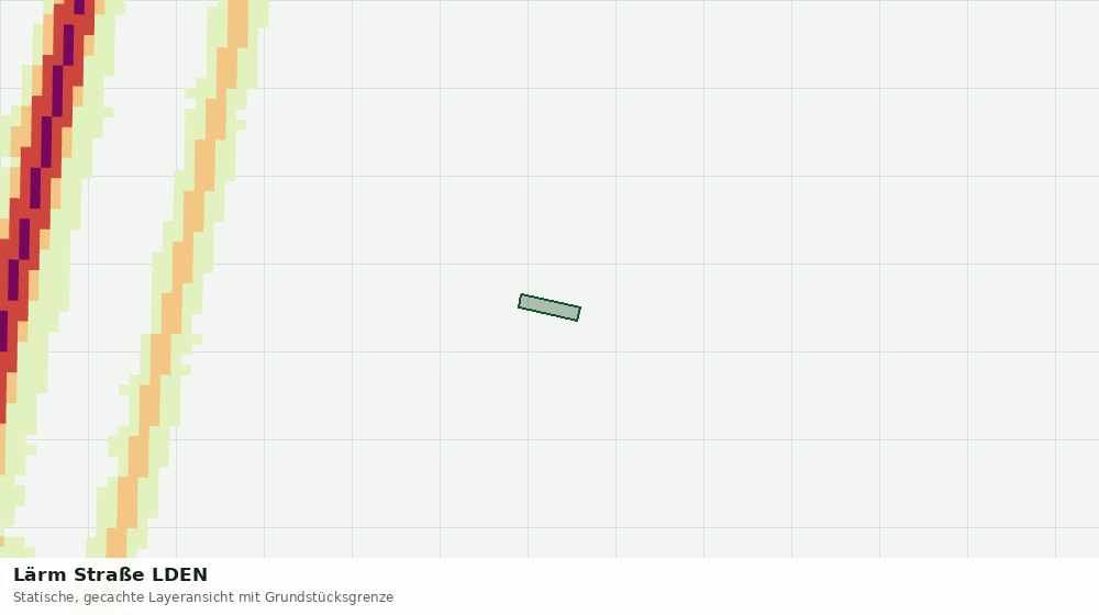 Statische Kartenansicht: Lärm Straße LDEN