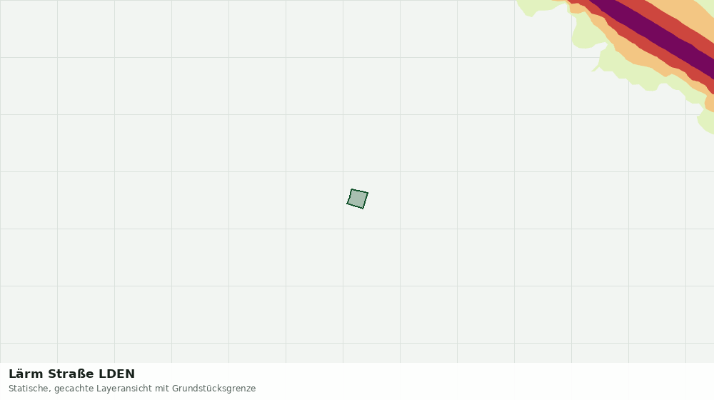 Statische Kartenansicht: Lärm Straße LDEN