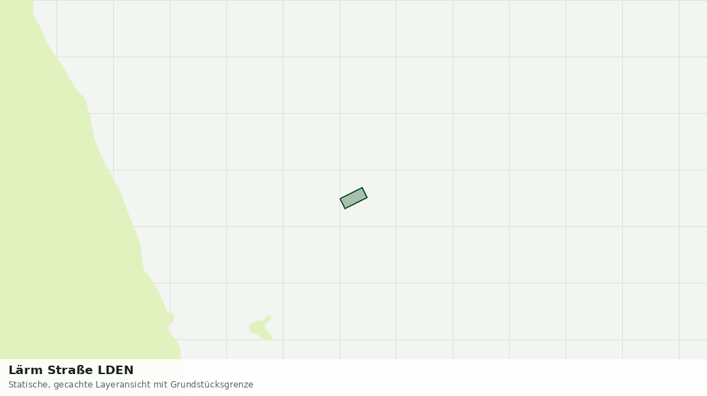 Statische Kartenansicht: Lärm Straße LDEN