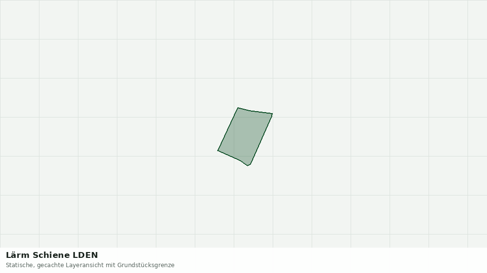 Statische Kartenansicht: Lärm Schiene LDEN